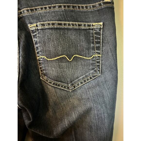 Y2K Red Engine Garnet Jeans Women’s Size 29x32 Bootcut Made in USA Vintage Denim - Picture 3 of 7